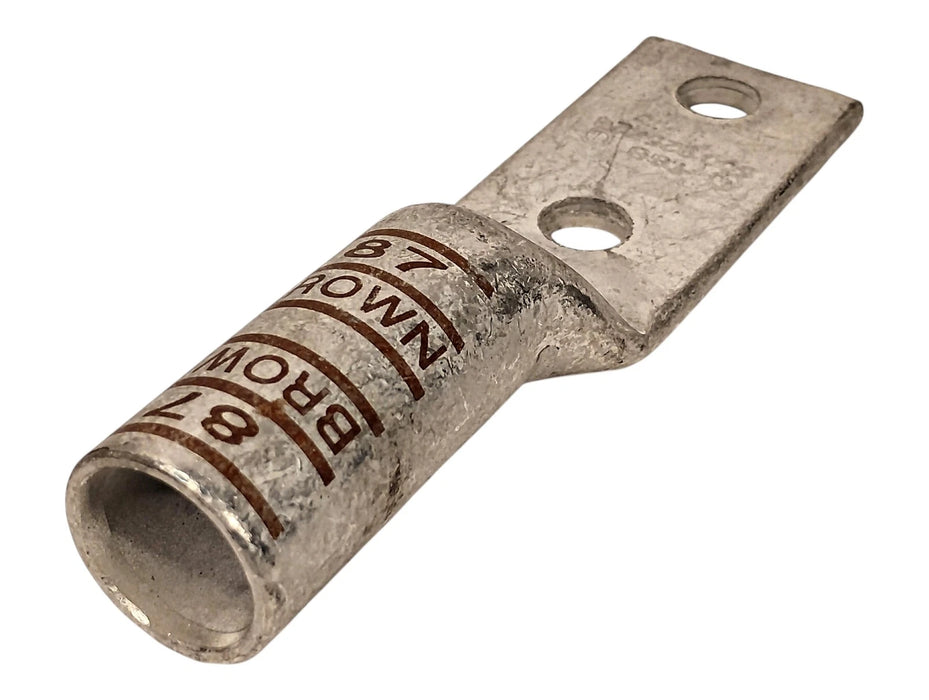 Thomas Betts 54876BE Color-Keyed 1/2 in 2-Hole Long Barrel Compression Lug