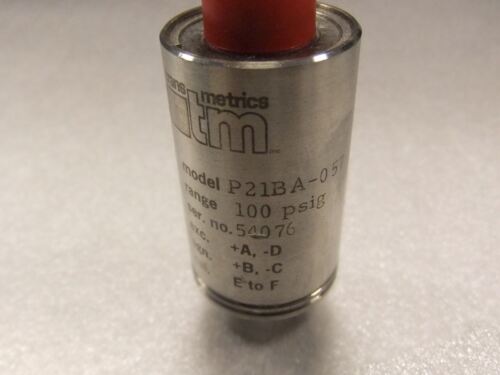 Transmetrics Pressure Transmitter P21BAA-057