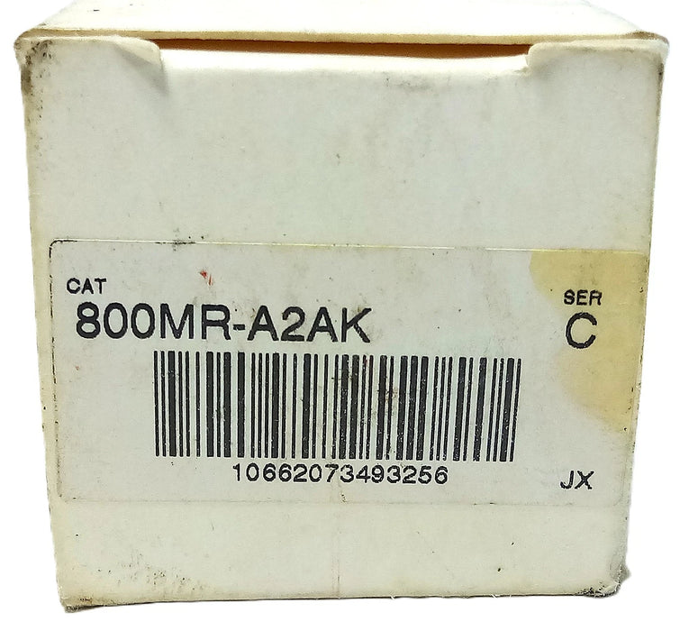 Allen-Bradley 800MR-A2AK Black Flush Head Momentary Pushbutton