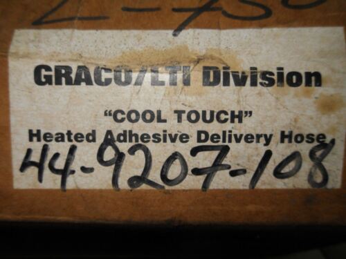 1 GRACO 44-9207-108 HEATED ADHESIVE DELIVERY HOSE