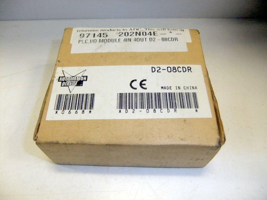 Automation Direct PLC I/O Module D2-08CDR
