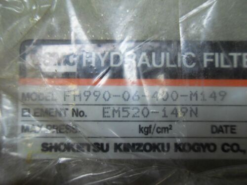1 SMC FH990-06-400-M149 HYDRAULIC FILTER