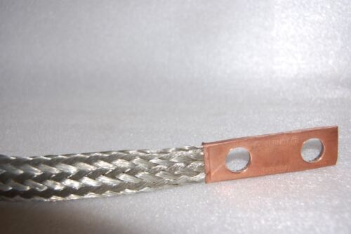 Burndy BD18N Flex Copper Braid 18" Jumper