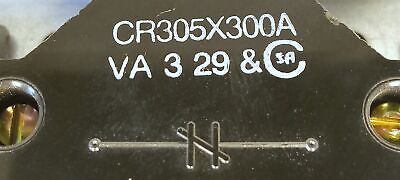 GE CR308E2041EAATJA 600 V AC 90 A 50 HP NEMA Size 3 Starter with Aux. Contact
