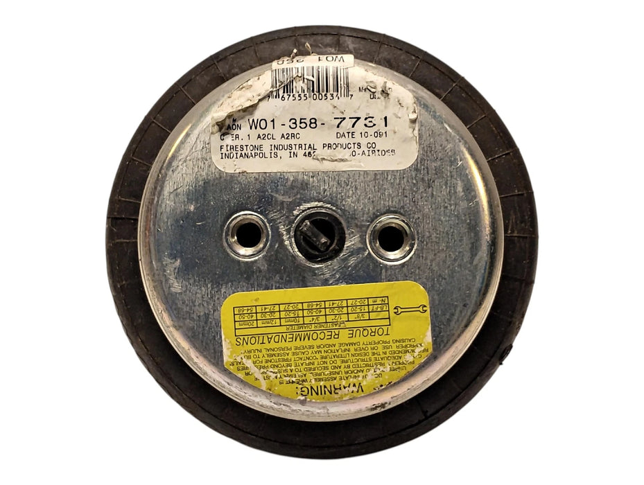 Firestone W01-358-7731 Air Bag Assembly w/ 1/4 in NPT Air Inlet