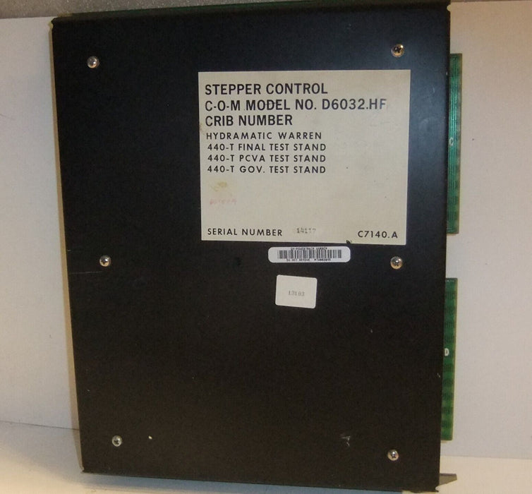 Control-O-Mation D6032.HF Stepper Control