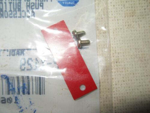 1 LOT OF 9 Allen-Bradley 800P-X129 RED LEGEND PLATES