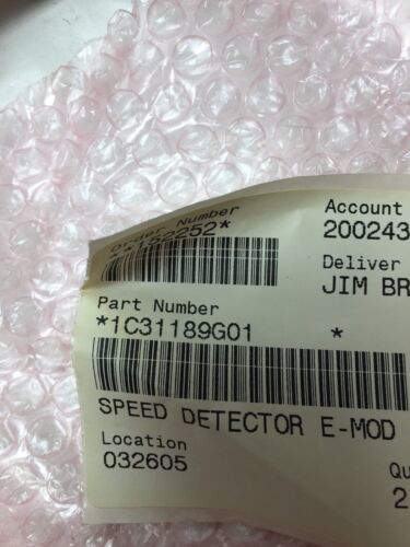 Ovation 1C31189G01 Speed Detector