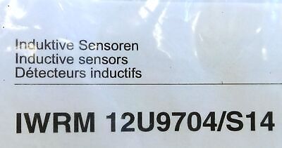 Baumer IWRM 12U9704/S14 10145778 Inductive Proximity Sensor
