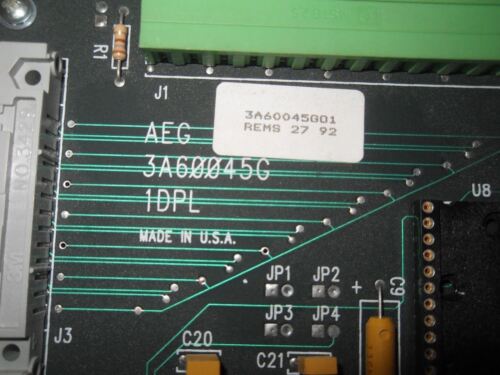 AEG 3A60045G 1DPL Operator Interface Display Panel