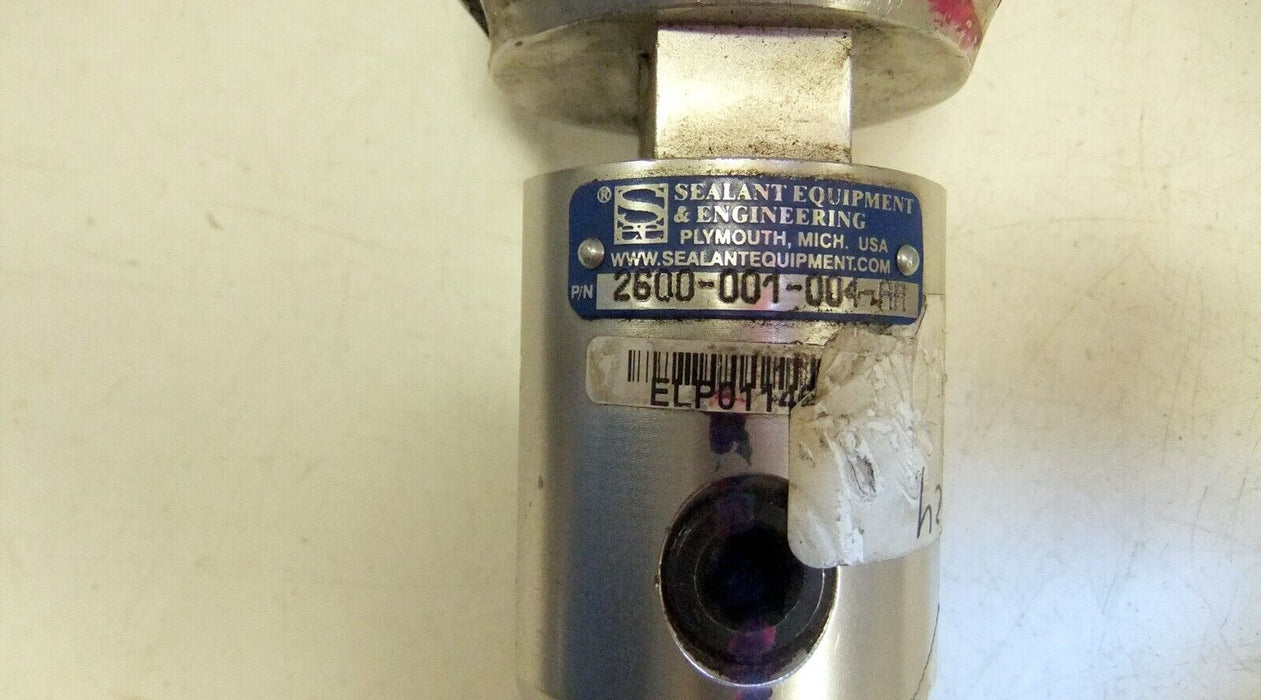 Sealant Equipment 2600-001-004-AA Dispense Valve Assembly