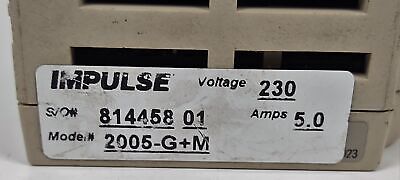 Yaskawa CIMR-VU2A0006BAA 240 V 3 Phase 1 hp Variable Frequency Drive