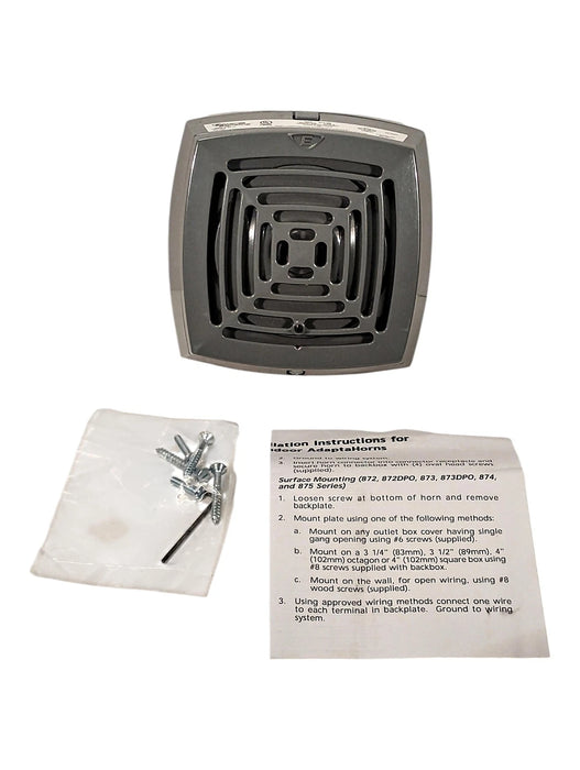 Edwards Signaling 874-G5 24 V AC 113 dB Vibrating Horn