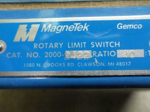 1 MAGNETEK 2000-2422 ROTARY LIMIT SWITCH