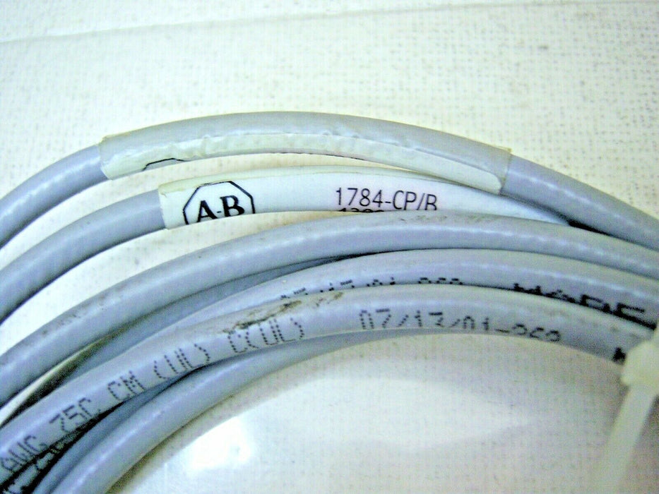 Allen-Bradley Cable W Adapter 1784-CP/B 10.5' 62P & 9P Ends
