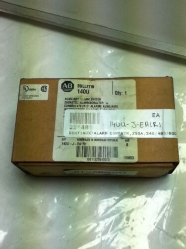 Allen-Bradley 140U-J-Ea1R1 Auxiliary Alarm Switch