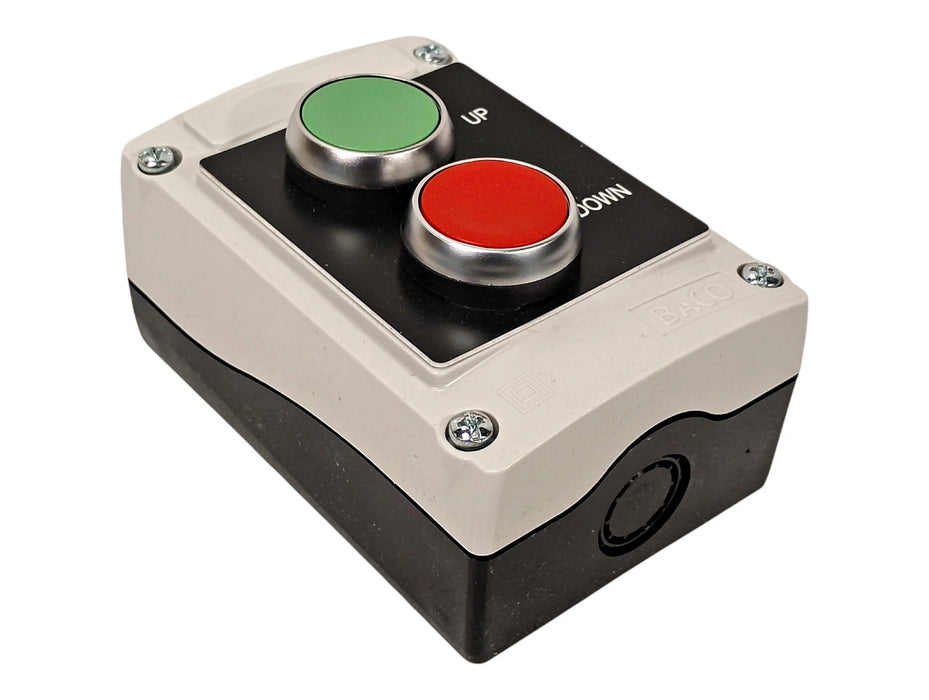 BACO Controls LBX20061 600 V AC/DC 10 A 2 Pushbutton Control Station