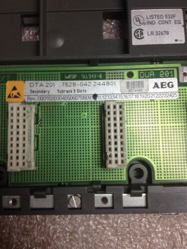 GROUP SCHNEIDER DTA201 5 SLOT SECONDARY SUBRACK