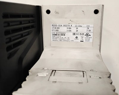 Emerson M200-05400270A 380-480 V 20 HP UNIDRIVE M200 Variable Speed Servo Drive