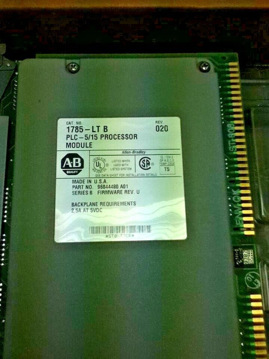 Allen-Bradley 1785-LTB PROCESSOR MODULE