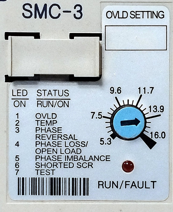 Allen-Bradley 150-C16NCR SMC-3 Ser B 200-600 V 5.3-16 A Solid State Soft Starter