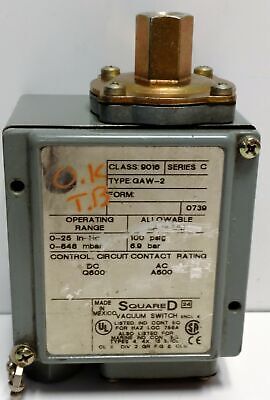 Square D 9016GAW2 Vacuum Switch
