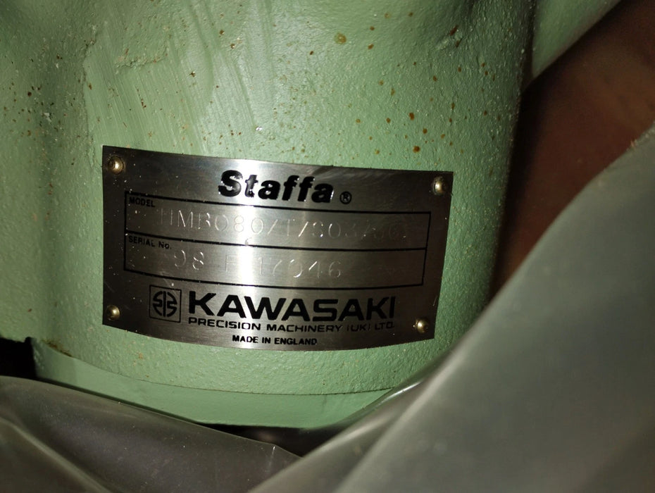 Kawasaki HMB080/T/S03/30 Straffa Fixed Displacement Hydraulic Motor