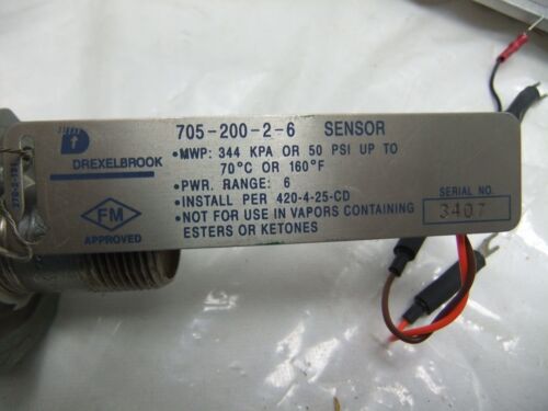 Ametek Continuous Ultrasonic Sensor 705-200-2-6
