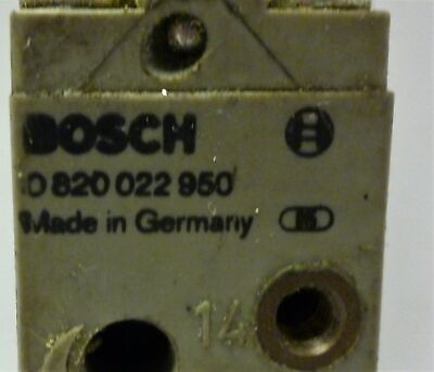 Bosch 0 820 022 950 Solenoid Valve