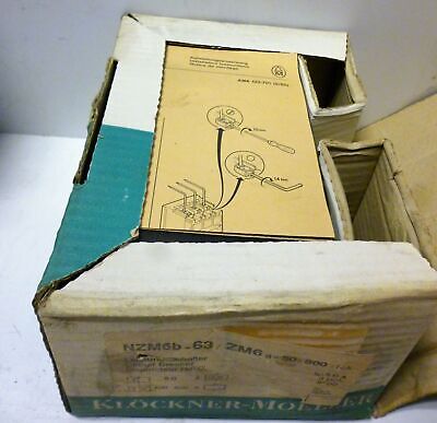 Klockner-Moeller NZM6B-63/ZM6A-50-800-NA Circuit Breaker