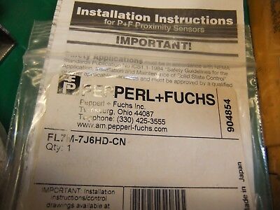 Pepperl Proximity Sensor 904854 FL7M-7J6HD-CN