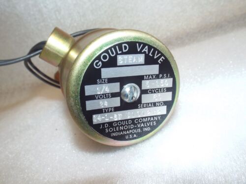Gould 9766K26 BRONZE STEAM SOLENOID VALVE