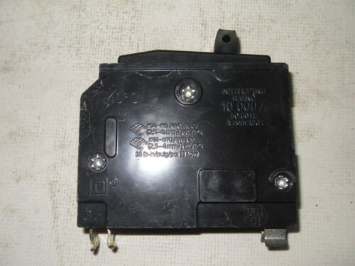 3 Square D Type QO Circuit Breakers