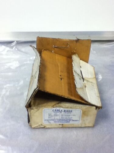 ELECTRONICS CORP OF AMERICA 42DCB-5000 PHOTOELECTRIC POWER BASE