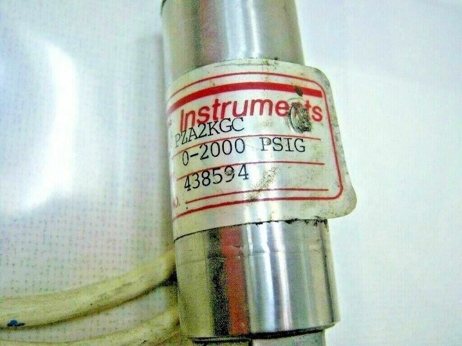PCT Instruments Pressure Sensor 0-2000 PSIG PZA2KGC