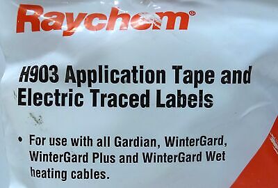 Raychem H903 Application Tape and Electric Traced Labels for WinterGard