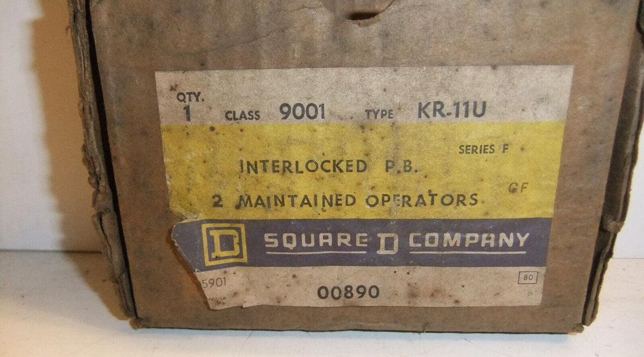 Square D Interlocked Push Buttons 9001-KR11U