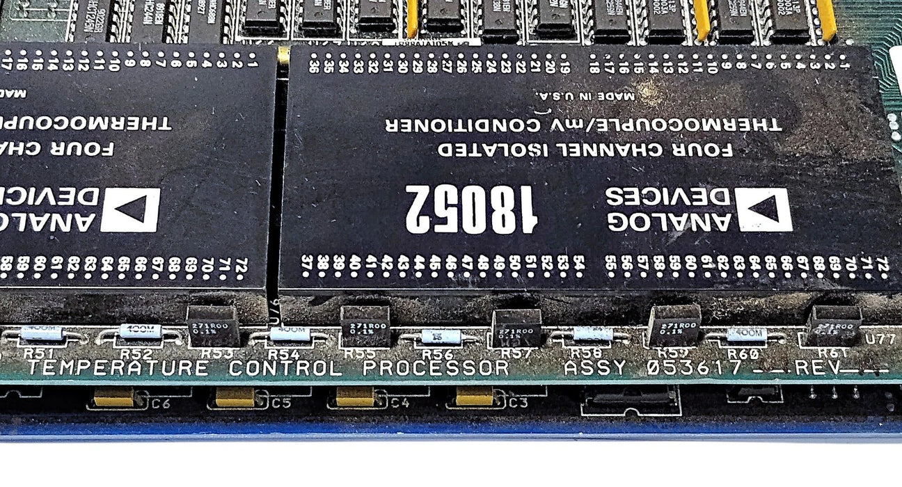 Honeywell Measurex 053617 04345102 Rev A1 Temperature Control Processor Board