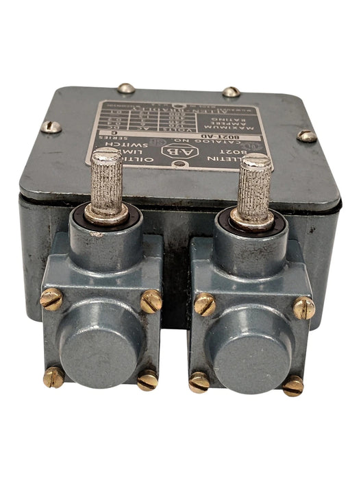 Allen-Bradley 802T-AD Series C 600 V AC 10 A Dual Rotary Gear Limit Switch