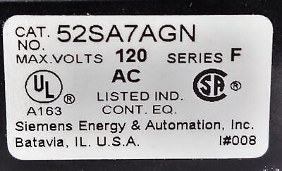 Furnas 52SA7AGN Oiltight Illuminated Maintained Transformer Type Selector Switch