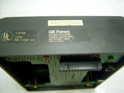 GE Fanuc Timer Counter Setpoint IC609TCU100B