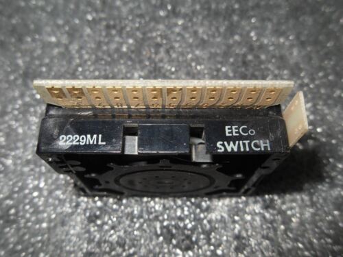 EECO Switch 2229ML Thumbwheel Switch