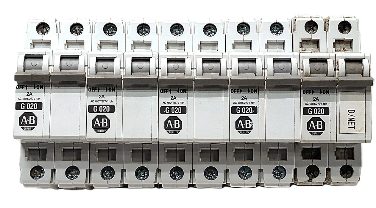 Allen-Bradley 1492-CB2-G020 480Y/277V 2 A 2-Pole Supplementary Protector