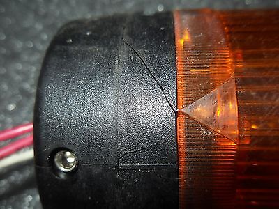 Allen-Bradley 855T-B10DN5 Amber Stack Light W/ 855T-BPM25