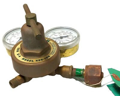 Harris 425-125-540SG 9/16-18 Gas Welding Regulator w/ Surge Guard