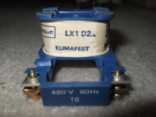 1 Telemecanique Lx1-D2T6 480Vac 60Hz Coil