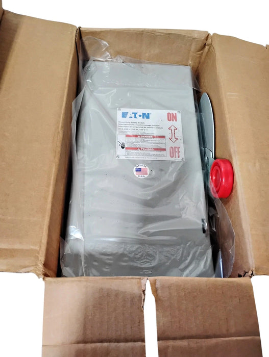 Eaton DH361NGK 600 V AC 30 A 3 P NEMA Type 1 Indoor Heavy Duty Safety Switch