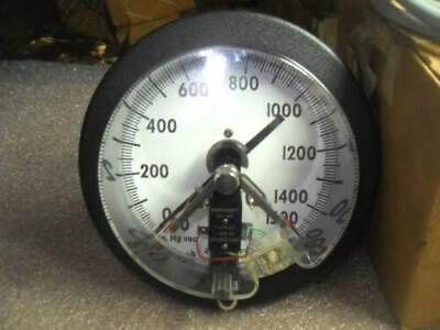 Ashcroft 60-1377-SS-02B-1500 Q-586 Vacuum Gauge with Relay