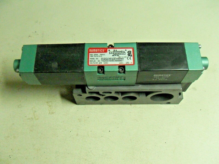 1 Numatics 153SS415E000061 VALVE W/MANIFOLD
