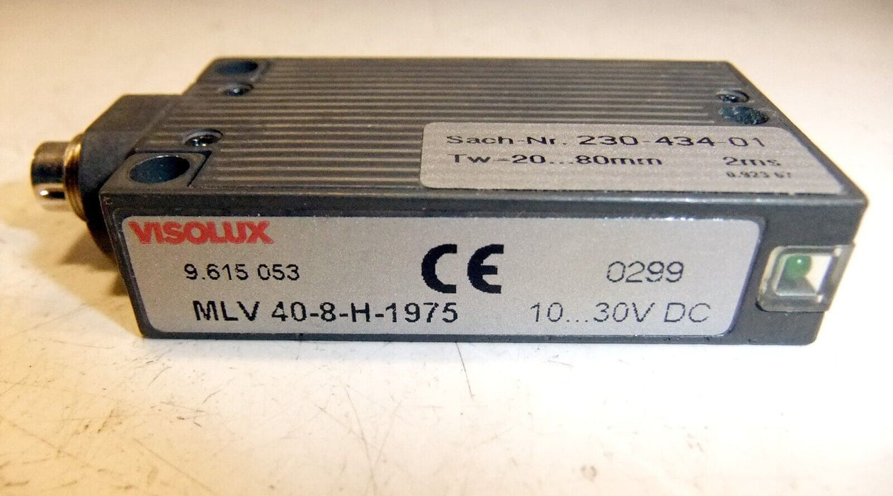 Visolux MLV40-8-H-1975/Q 9.615.53 Photoelectric Switch